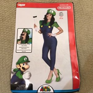 Super Mario Brothers Luigi Halloween Costume